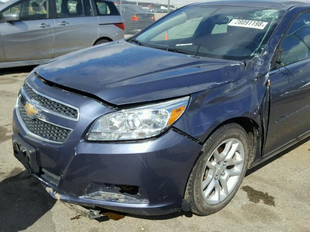 1G11C5SA8DF185764 - 2013 CHEVROLET MALIBU 1LT BLUE photo 9