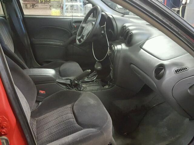 1G2NF52E42C180969 - 2002 PONTIAC GRAND AM S Qırmızı foto 5