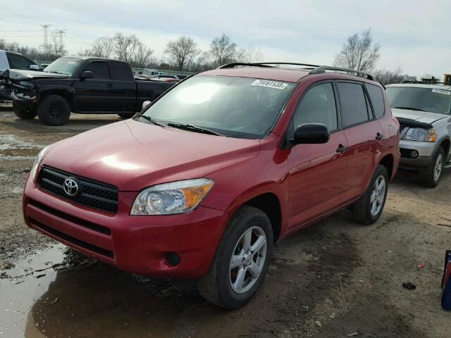 JTMZD35V265012941 - 2006 TOYOTA RAV4 RED photo 2