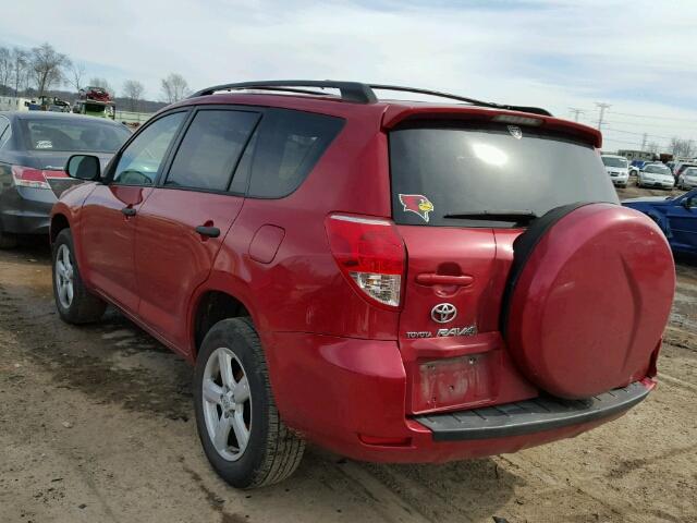 JTMZD35V265012941 - 2006 TOYOTA RAV4 RED photo 3