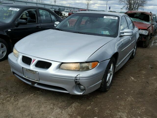 1G2WP52K21F230692 - 2001 PONTIAC GRAND PRIX SILVER photo 2