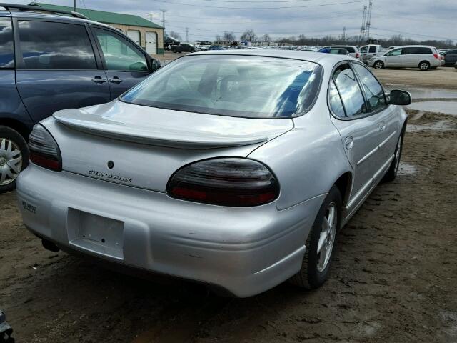 1G2WP52K21F230692 - 2001 PONTIAC GRAND PRIX SILVER photo 4