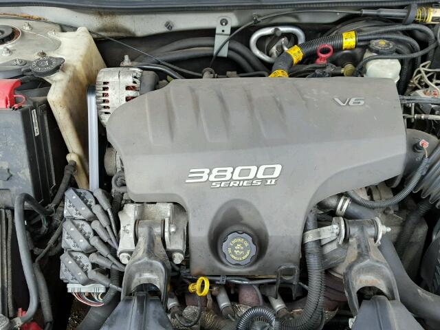 1G2WP52K21F230692 - 2001 PONTIAC GRAND PRIX SILVER photo 7