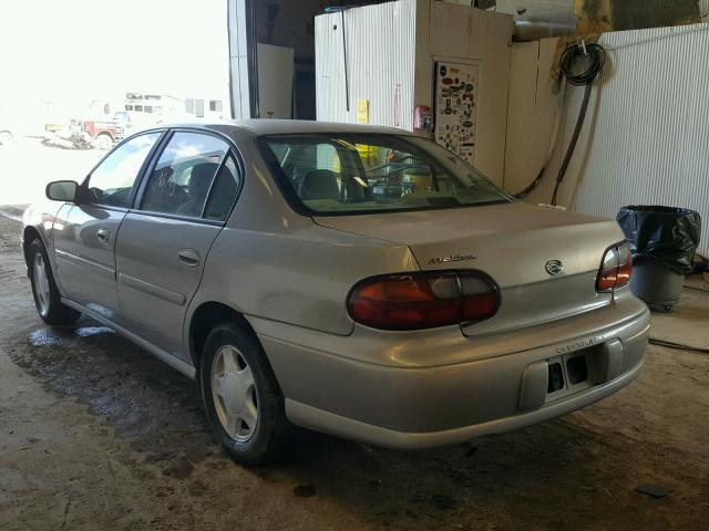 1G1ND52J4Y6112167 - 2000 CHEVROLET MALIBU SILVER photo 3