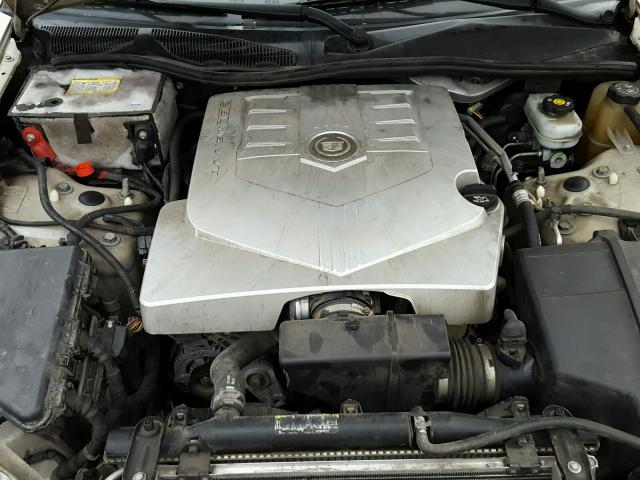 1G6DM57T470183984 - 2007 CADILLAC CTS GOLD photo 7