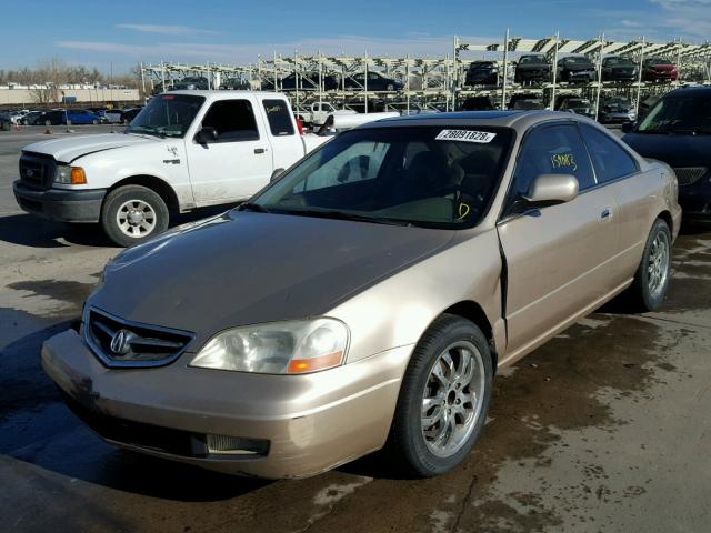 19UYA42501A013652 - 2001 ACURA 3.2CL GOLD photo 2