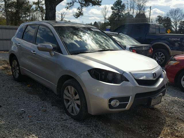 5J8TB1H26AA005154 - 2010 ACURA RDX SILVER photo 1