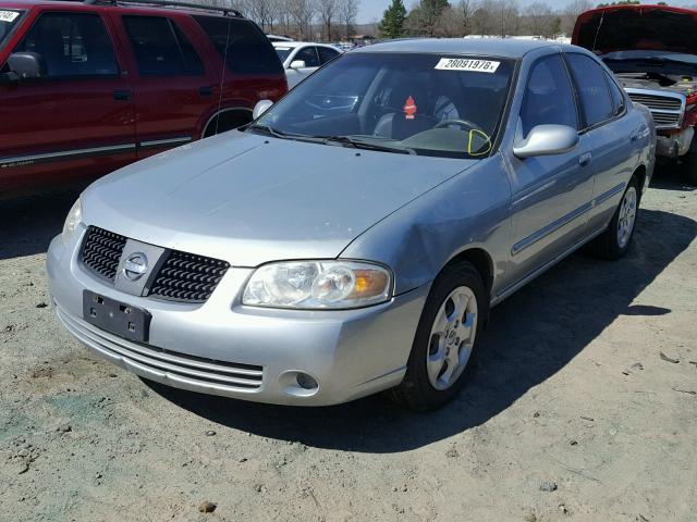 3N1CB51D14L904800 - 2004 NISSAN SENTRA 1.8 SILVER photo 2