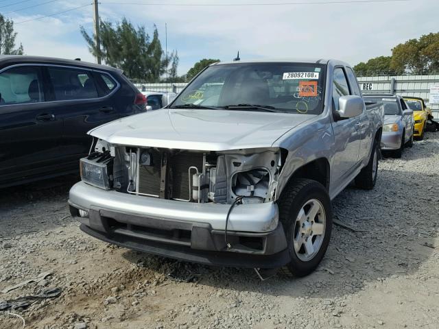1GCESCFE2C8124572 - 2012 CHEVROLET COLORADO L SILVER photo 2