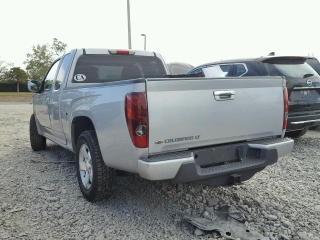 1GCESCFE2C8124572 - 2012 CHEVROLET COLORADO L SILVER photo 3