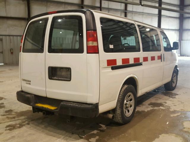 1GCSHAF44E1124730 - 2014 CHEVROLET EXPRESS G1 WHITE photo 4