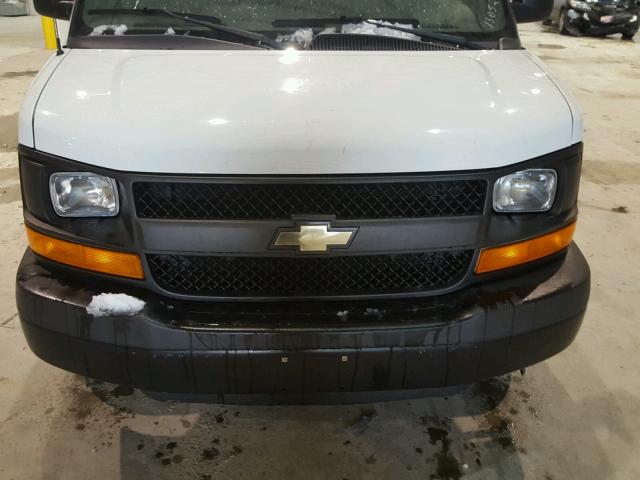 1GCSHAF44E1124730 - 2014 CHEVROLET EXPRESS G1 WHITE photo 7