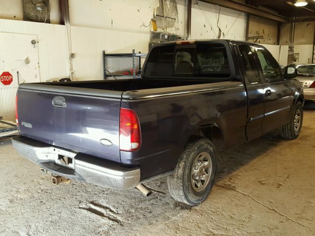 1FTRX27L7XNA70655 - 1999 FORD F250 BLUE photo 4