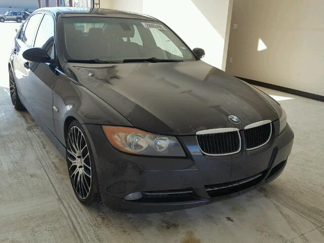 WBAVA33578FV66786 - 2008 BMW 328 I BLACK photo 1