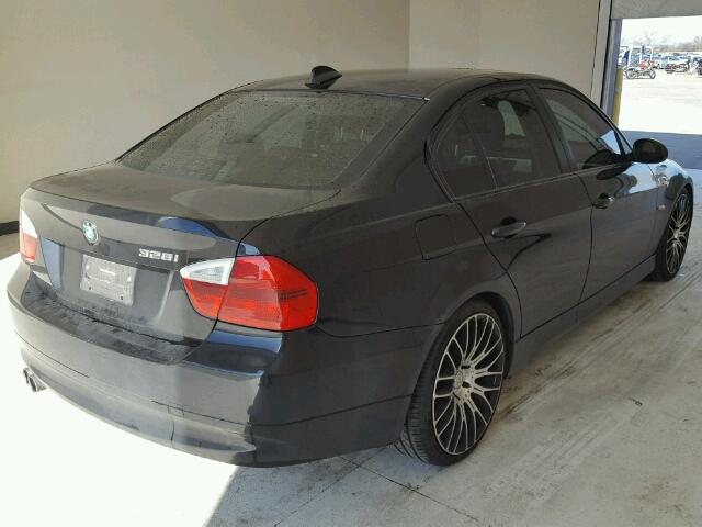 WBAVA33578FV66786 - 2008 BMW 328 I BLACK photo 4