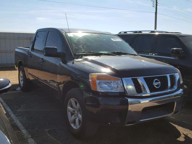 1N6AA0EK0CN317079 - 2012 NISSAN TITAN S BLACK photo 1