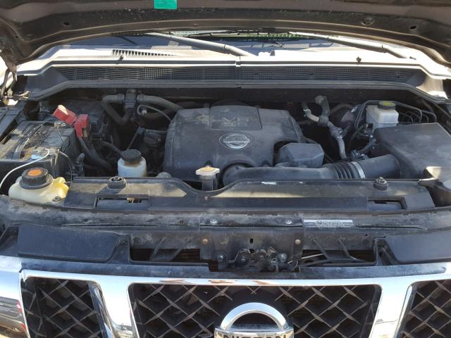 1N6AA0EK0CN317079 - 2012 NISSAN TITAN S BLACK photo 7