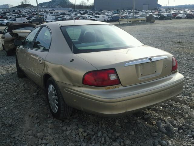 1MEFM50U5YG631388 - 2000 MERCURY SABLE GS BEIGE photo 3