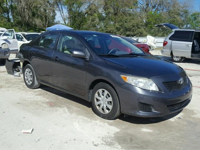 1NXBU40E69Z052721 - 2009 TOYOTA COROLLA BA GRAY photo 1