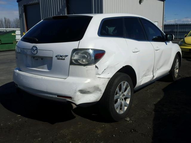 JM3ER293280179245 - 2008 MAZDA CX-7 WHITE photo 4