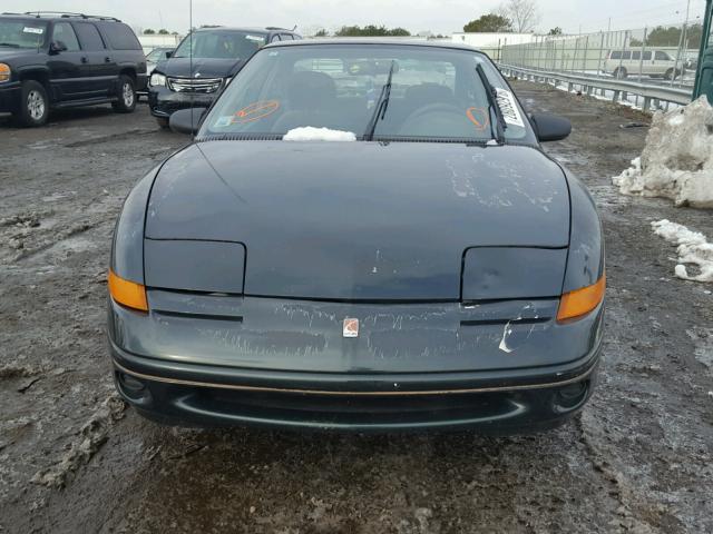 1G8ZG1273TZ378780 - 1996 SATURN SC2 GREEN photo 9