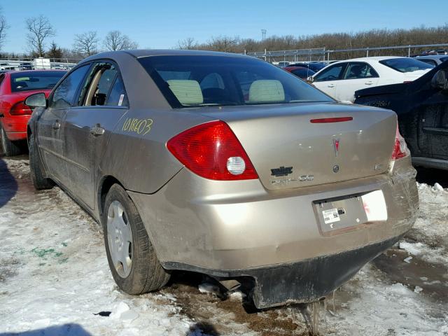 1G2ZG558364188744 - 2006 PONTIAC G6 SE1 GOLD photo 3