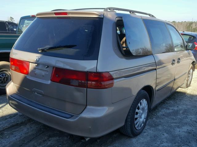 2HKRL1856YH579207 - 2000 HONDA ODYSSEY LX TAN photo 4