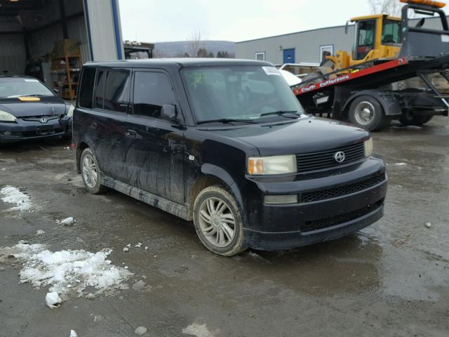 JTLKT334340153482 - 2004 TOYOTA SCION XB BLACK photo 1