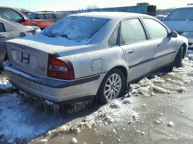 YV1TS90D9X1060789 - 1999 VOLVO S80 T6 TUR SILVER photo 4