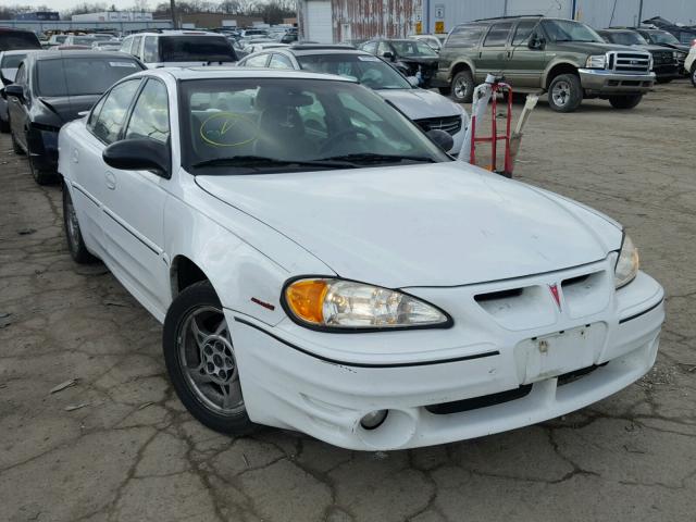 1G2NW52E53M547521 - 2003 PONTIAC GRAND AM G WHITE photo 1