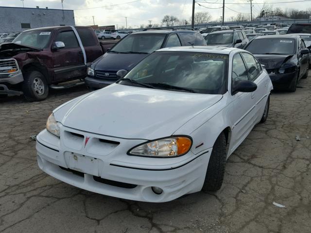 1G2NW52E53M547521 - 2003 PONTIAC GRAND AM G WHITE photo 2