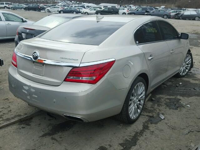 1G4GF5G32FF339256 - 2015 BUICK LACROSSE P TAN photo 4