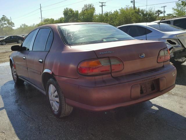 1G1ND52J63M637719 - 2003 CHEVROLET MALIBU BURGUNDY photo 3