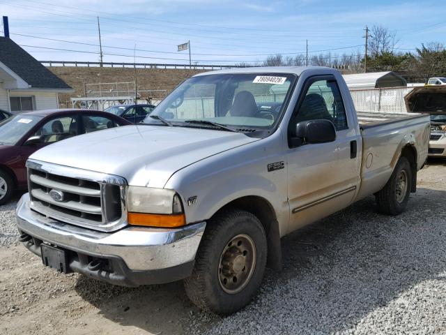 1FTNF20L7YEB92557 - 2000 FORD F250 SUPER SILVER photo 2