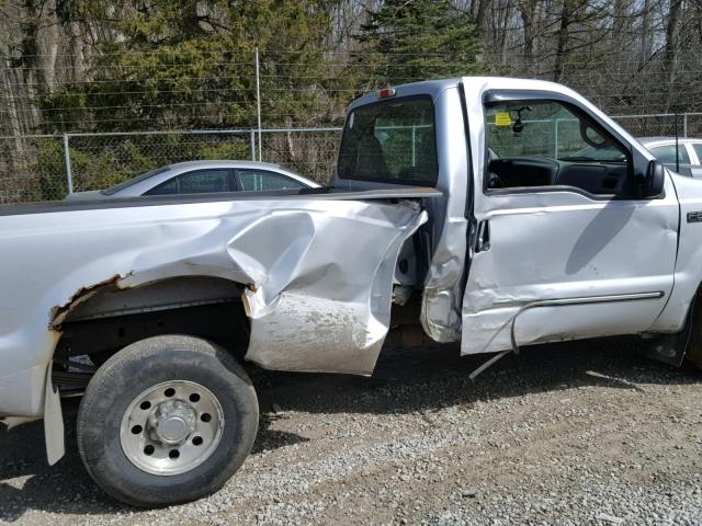 1FTNF20L7YEB92557 - 2000 FORD F250 SUPER SILVER photo 9