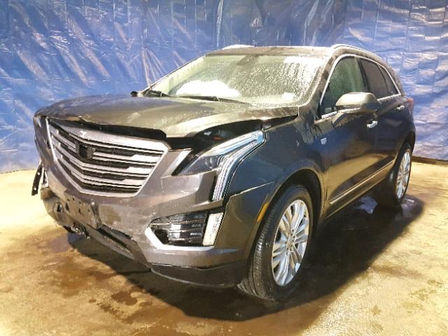 1GYKNFRS1JZ128482 - 2018 CADILLAC XT5 PREMIU CHARCOAL photo 2