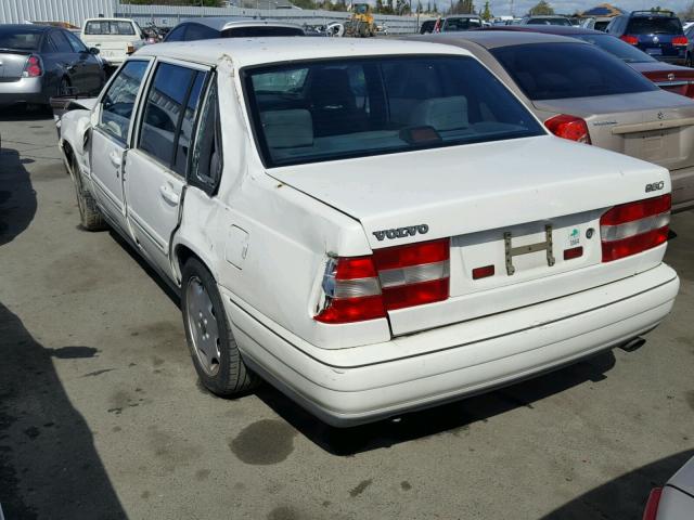 YV1KS9604T1089031 - 1996 VOLVO 960 WHITE photo 3