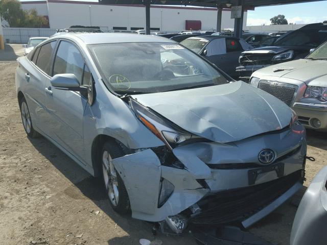 JTDKARFU0G3514427 - 2016 TOYOTA PRIUS BLUE photo 1