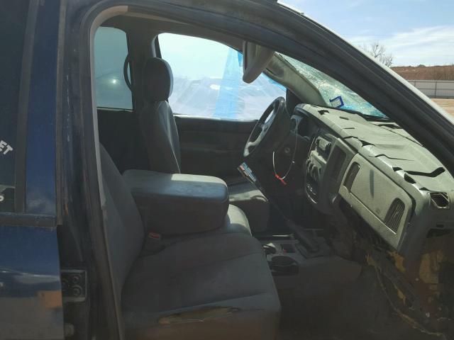 3D7KA28D53G711790 - 2003 DODGE RAM 2500 S BLUE photo 5