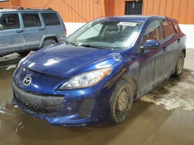 JM1BL1L76C1588905 - 2012 MAZDA 3 I BLUE photo 2