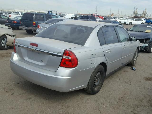 1G1ZS51F46F302665 - 2006 CHEVROLET MALIBU LS 银色 照片 4