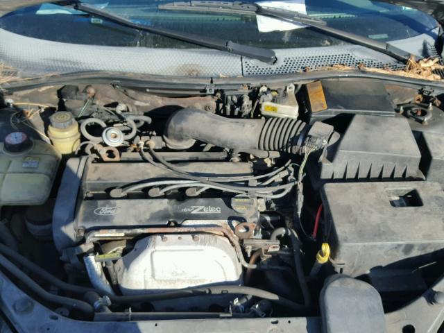 1FAFP36313W237404 - 2003 FORD FOCUS SE GRAY photo 7