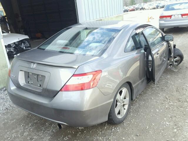 2HGFG12896H532531 - 2006 HONDA CIVIC EX GRAY photo 4