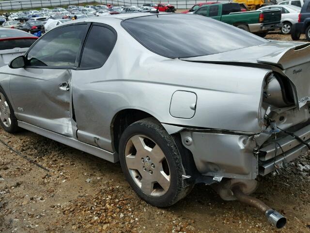 2G1WL15C079355978 - 2007 CHEVROLET MONTE CARL 银色 照片 10