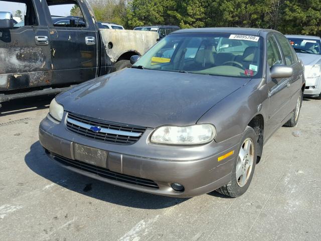 1G1NE52J72M647588 - 2002 CHEVROLET MALIBU LS BROWN photo 2