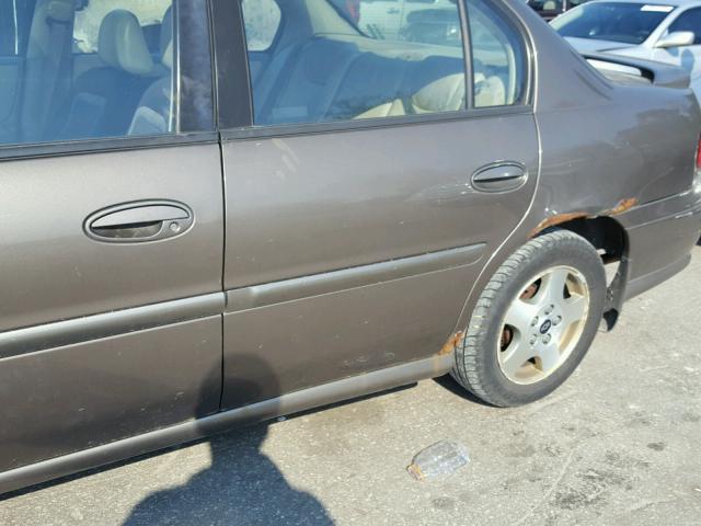 1G1NE52J72M647588 - 2002 CHEVROLET MALIBU LS BROWN photo 9