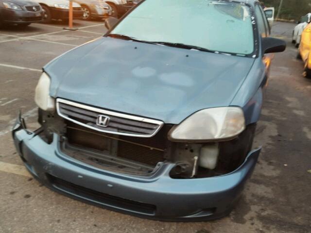 2HGEJ661XYH566729 - 2000 HONDA CIVIC BASE 青色 照片 9