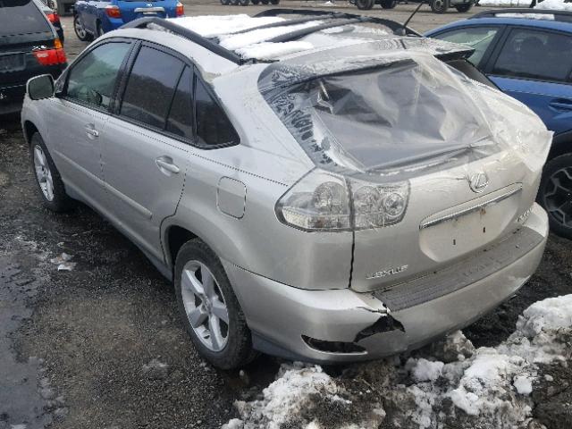 2T2GA31UX5C040030 - 2005 LEXUS RX 330 SILVER photo 3