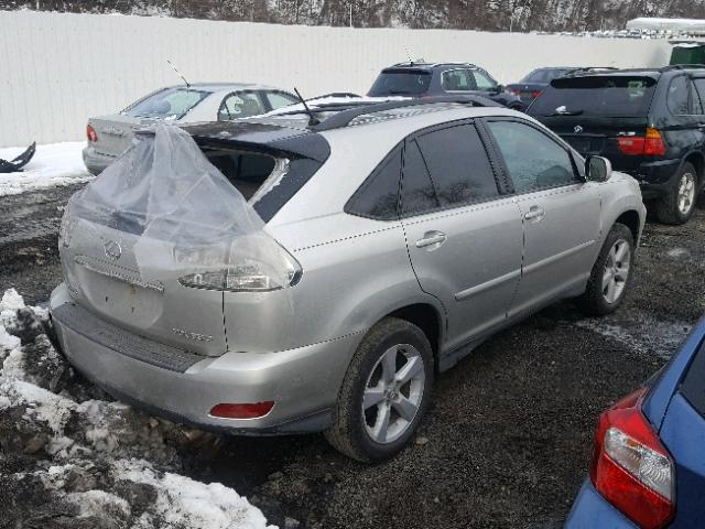 2T2GA31UX5C040030 - 2005 LEXUS RX 330 SILVER photo 4