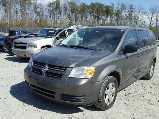 2D4RN4DE0AR467368 - 2010 DODGE GRAND CARA GRAY photo 2